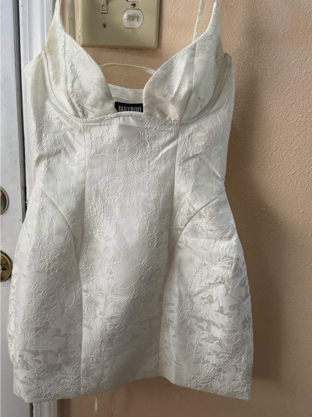 Baby Boo Bow Mini Dress Small